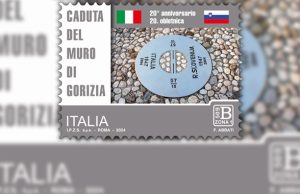 Un francobollo per ricordare la caduta del muro di Gorizia