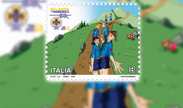 Filatelia, un francobollo per l’Associazione Guide e Scouts Cattolici - AGESCI