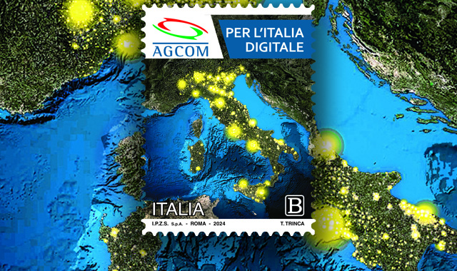 Un francobollo dedicato all’Autorità per le Garanzie nelle Comunicazioni – AGCOM