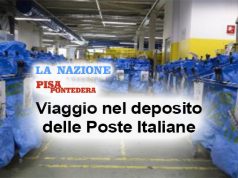 Il centro di smistamento di Poste a Pisa si prepara al picco di agosto: “Da qui i pacchi sull’Isola d’Elba”