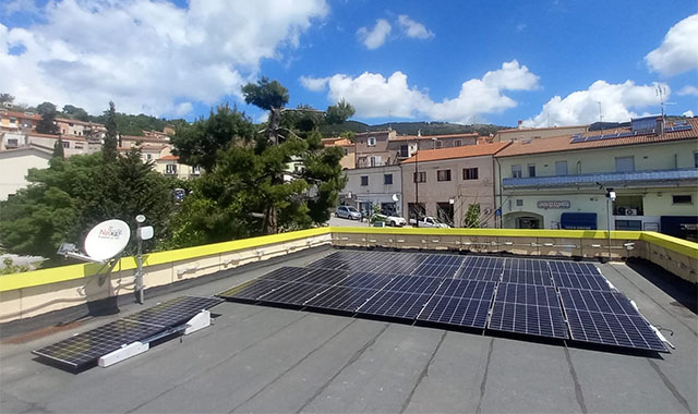 Macchiagodena, installato un impianto fotovoltaico presso l’ufficio postale