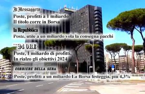 “Poste, un miliardo di profitti”: i conti record dell’Azienda sulla stampa nazionale