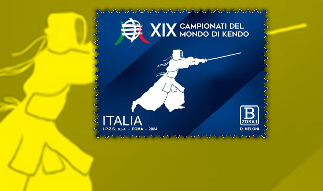 Mondiali di Kendo, un francobollo per celebrare l’evento