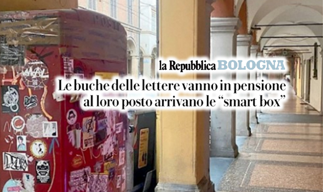 Bologna, in centro arrivano le Smart Letter Box