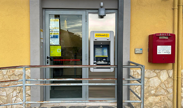 Installati a Dogliola e Casalanguida gli ATM Postamat di nuova generazione