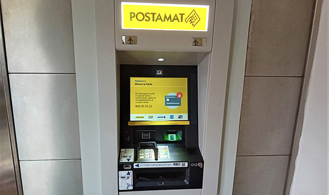 Rocca Massima, arriva l’ATM Postamat di nuova generazione