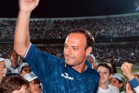 Addio a Totò Schillaci, eroe delle “Notti Magiche”