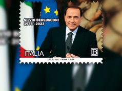 Un francobollo ricorda Silvio Berlusconi