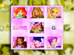 Filatelia e fantasia: un francobollo dedicato a Winx Club