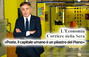 Il Direttore Generale Lasco: “Il capitale umano è un pilastro del piano di Poste”