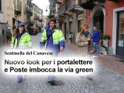 Piemonte: nuove divise ecosostenibili per i portalettere