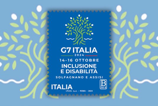 Poste: un francobollo per il G7 Inclusione e Disabilità