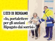 Bergamo: il lavoro di Gianpiero, il “portalettere dei nonni”