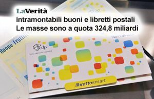 Risparmio postale: metà dei residenti in Italia si affida a buoni e libretti