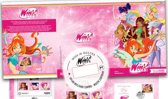 Winx, una mostra itinerante negli uffici postali