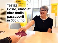 Polis, rilasciati oltre 9mila passaporti in 300 uffici