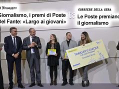 Il Premio TG Poste sui quotidiani nazionali: “Così l’Azienda investe sui giovani”