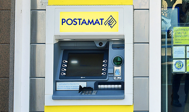 ATM Postamat di nuova generazione nel Reatino