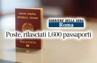 Roma: in tre mesi rilasciati 1.600 passaporti negli uffici postali