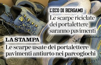 Da Cuneo a Bergamo, così i quotidiani raccontano il progetto “Scarpa vecchia fa buon gioco”