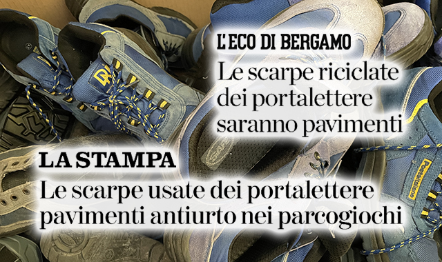 Da Cuneo a Bergamo, così i quotidiani raccontano il progetto “Scarpa vecchia fa buon gioco”